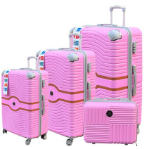 Prestige Rigide durable Rose 4 pièces