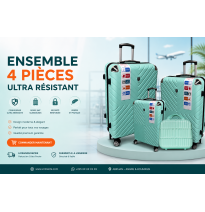 Ensemble 4 pièces Ultra résistant