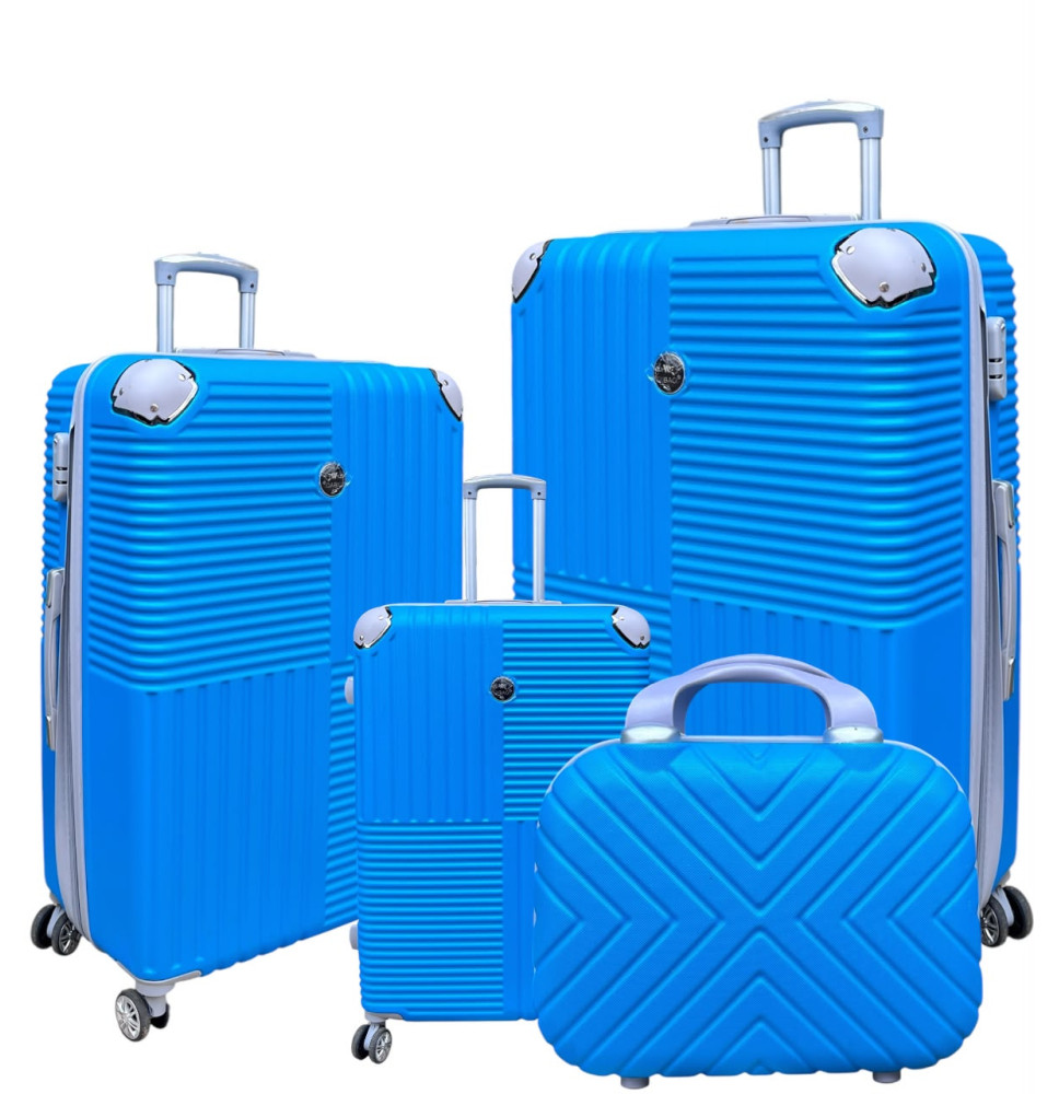 Valise rigide BlueTitan 4 Pièces