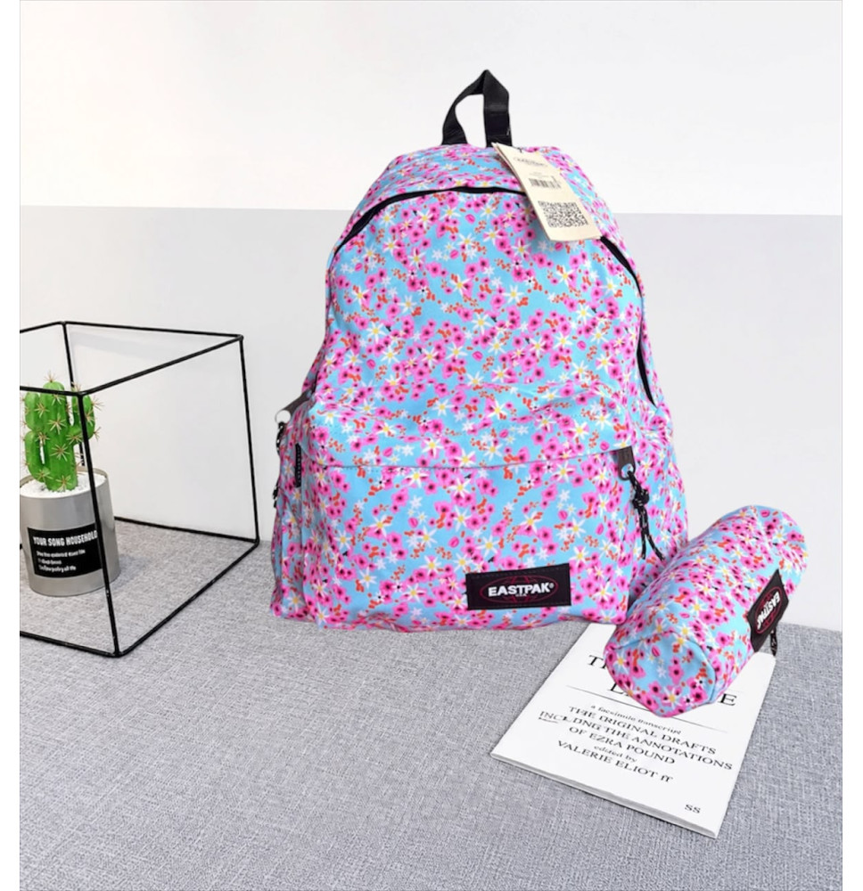 Sac à Dos Eastpak Floral Light Blue